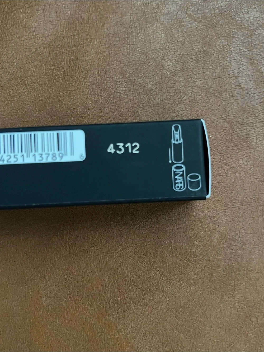 NARS Explicit Refillable Satin Lipstick in 821 LIAISON WarmTan Pink NWT
